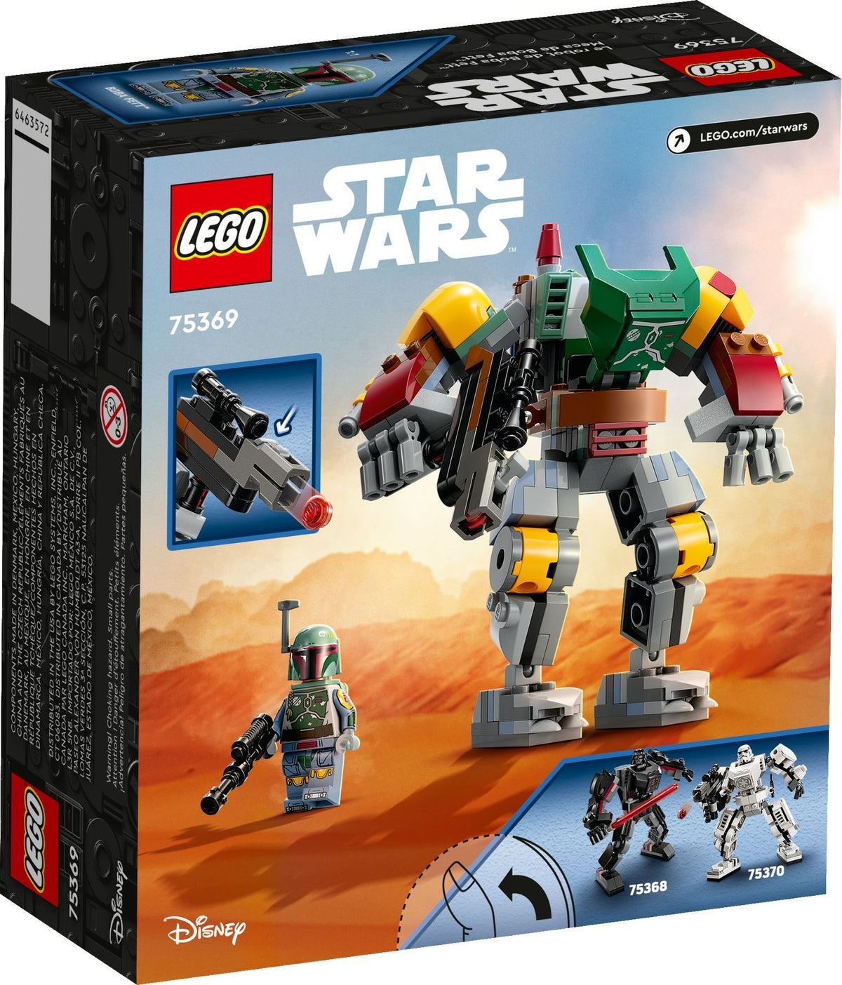 LEGO Star Wars: Boba Fett Mech (75369) - New Sealed - set details