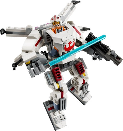 LEGO Star Wars: Star Wars Luke Skywalker X-Wing Mech, Collectible Building Toy for 6 Plus Year Old Boys, Girls & Kids, with a Character Minifigure for Fantasy Action-Adventures, Small Creative Gift Idea 75390 (75390) - New Sealed - minifigures