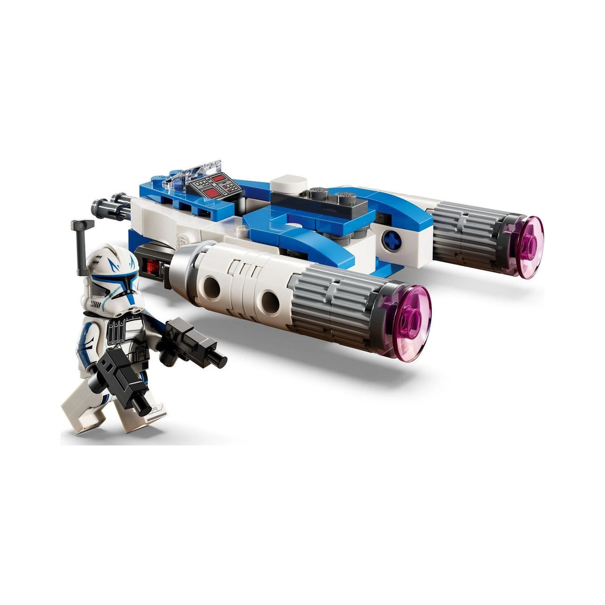 LEGO Star Wars: Star Wars Captain Rex Y-Wing Microfighter, Collectible The Clone Wars Starship Vehicle Toy with a Character Minifigure for 6 Plus Year Old Boys & Girls, Fantasy Gift Idea for Kids 75391 (75391) - New Sealed - built set