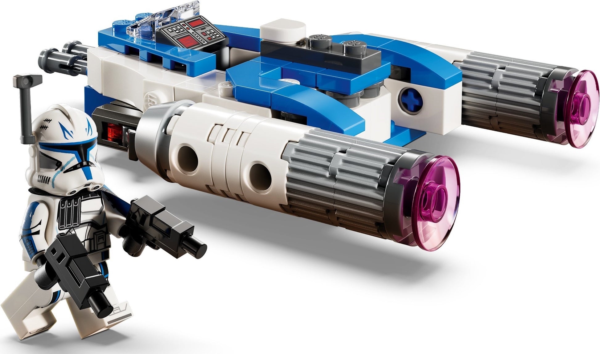 LEGO Star Wars: Star Wars Captain Rex Y-Wing Microfighter, Collectible The Clone Wars Starship Vehicle Toy with a Character Minifigure for 6 Plus Year Old Boys & Girls, Fantasy Gift Idea for Kids 75391 (75391) - New Sealed - built set