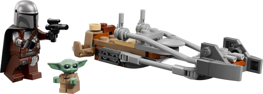 LEGO Star Wars: The Mandalorian & Grogu's Speeder Bike (75436) - New Sealed - box front