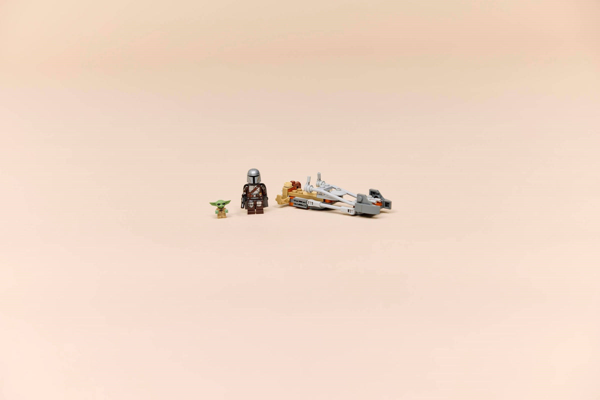 LEGO Star Wars: The Mandalorian & Grogu's Speeder Bike (75436) - New Sealed - rear view