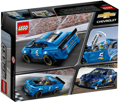 LEGO Speed Champions: 75891 Speed Champions Chevrolet Camaro ZL1 Race Car Collectible (75891) - New Sealed - set details