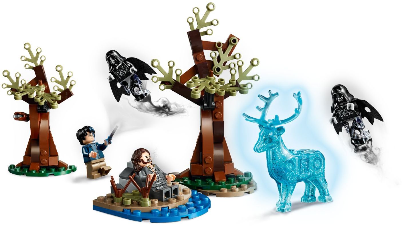 LEGO Harry Potter: 75945 Harry Potter Expecto Patronum Set with 4 Minifigures and Patronus Stag Figure (75945) - New Sealed