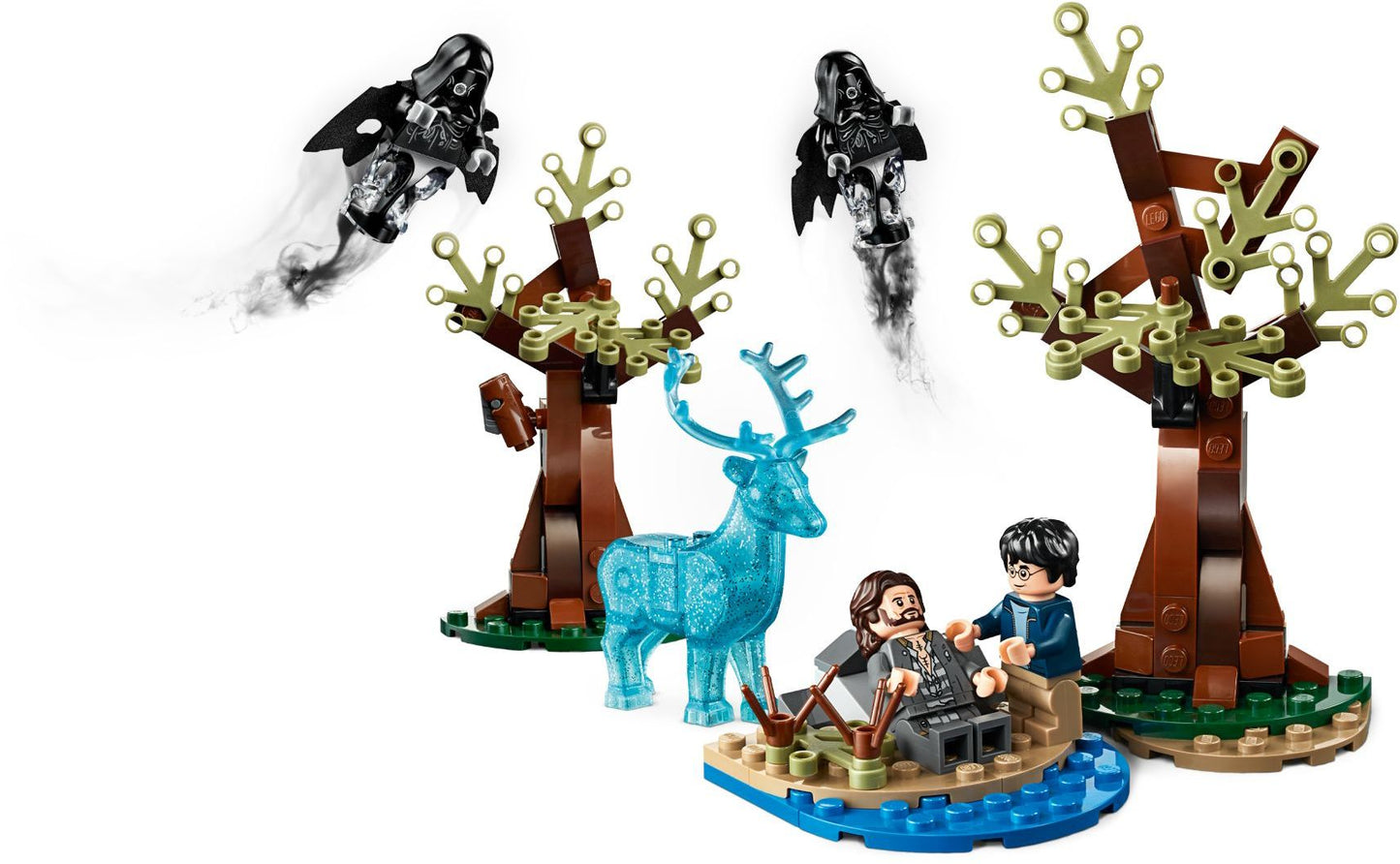 LEGO Harry Potter: 75945 Harry Potter Expecto Patronum Set with 4 Minifigures and Patronus Stag Figure (75945) - New Sealed