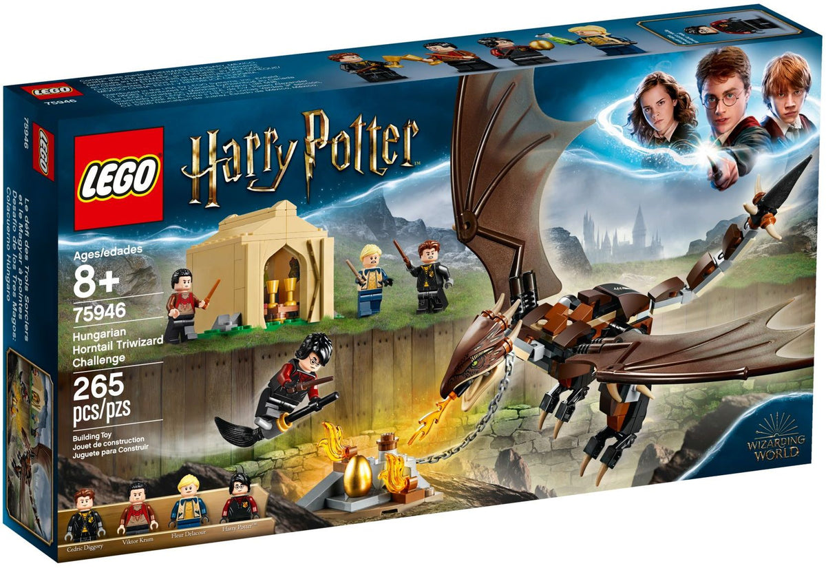 LEGO Harry Potter: Hungarian Horntail Triwizard Challenge (75946) - New Sealed - box front