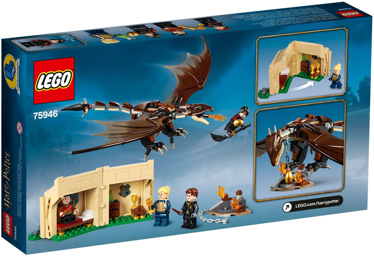 LEGO Harry Potter: Hungarian Horntail Triwizard Challenge (75946) - New Sealed - minifigures