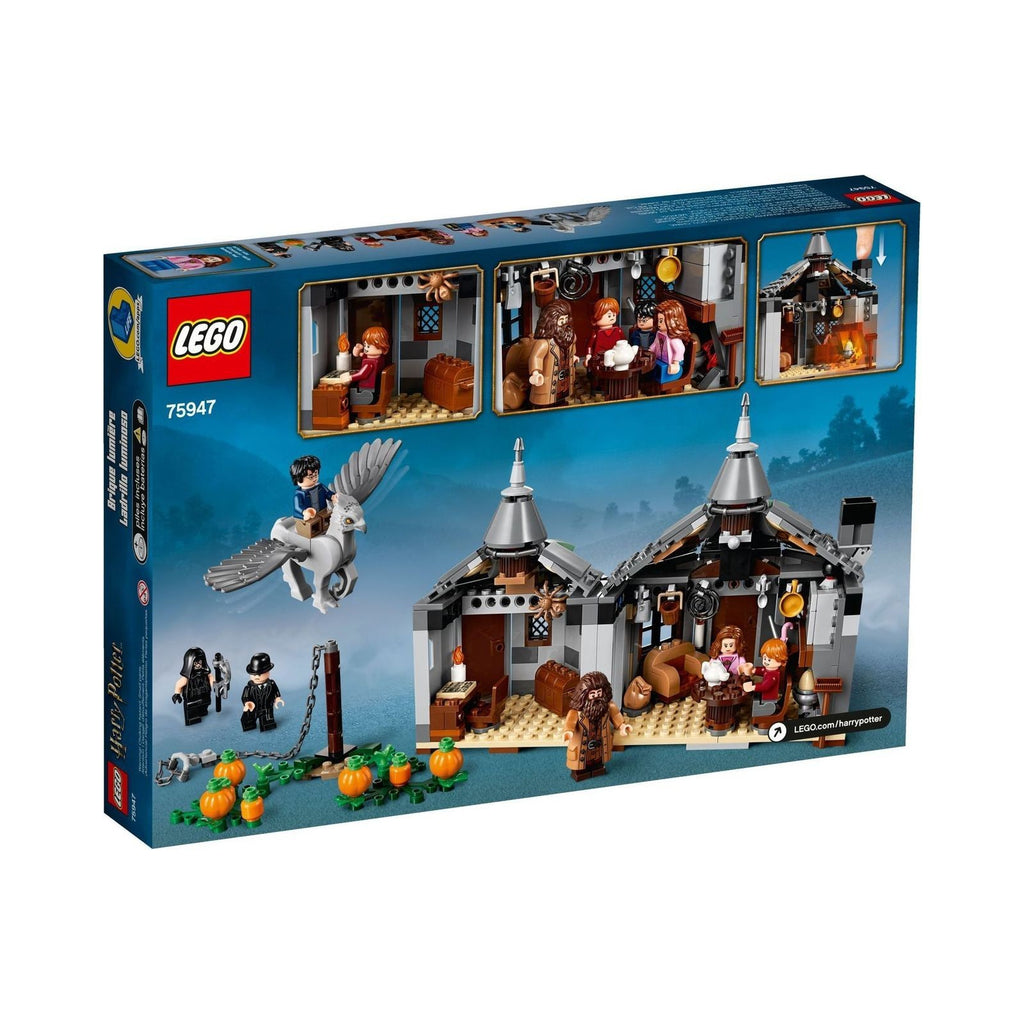LEGO Harry Potter: 75947 Harry Potter Hagrid’s Hut: Buckbeak’s Rescue Playset with Hippogriff Figure, Toy Gift Idea for Kids Age 8+ (75947) - New Sealed - set details