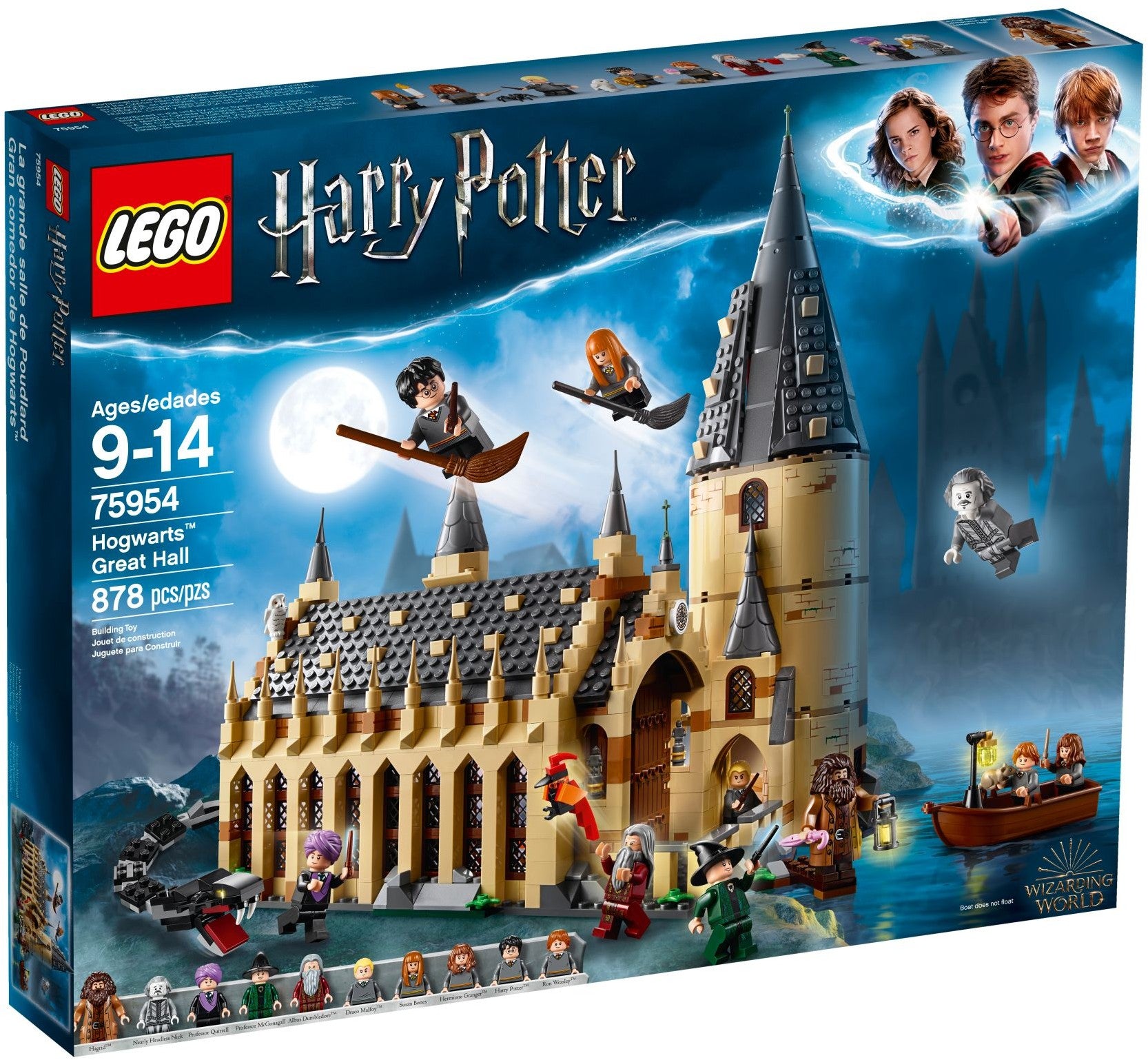 LEGO Harry Potter: Hogwarts Great Hall (75954) - New Sealed - box front