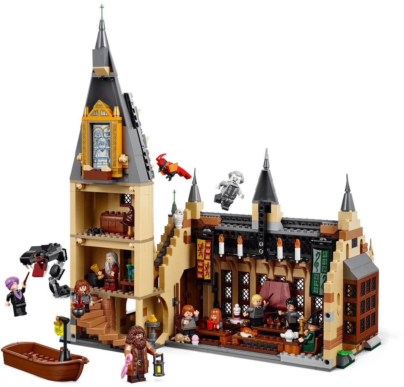LEGO Harry Potter: Hogwarts Great Hall (75954) - New Sealed - minifigures