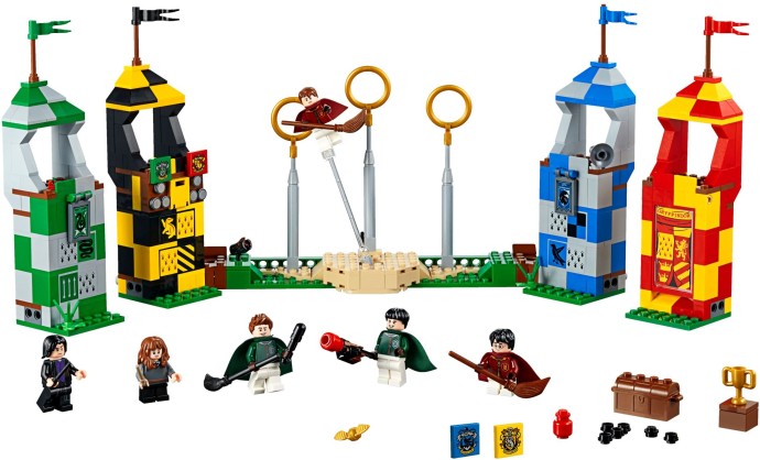 LEGO Harry Potter: Quidditch Match (75956) - New Sealed - minifigures