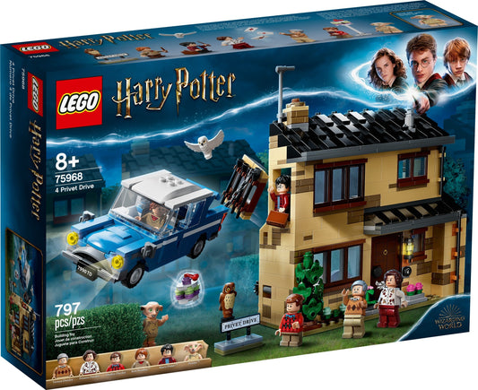 LEGO Harry Potter: 4 Privet Drive (75968) - New Sealed - box front