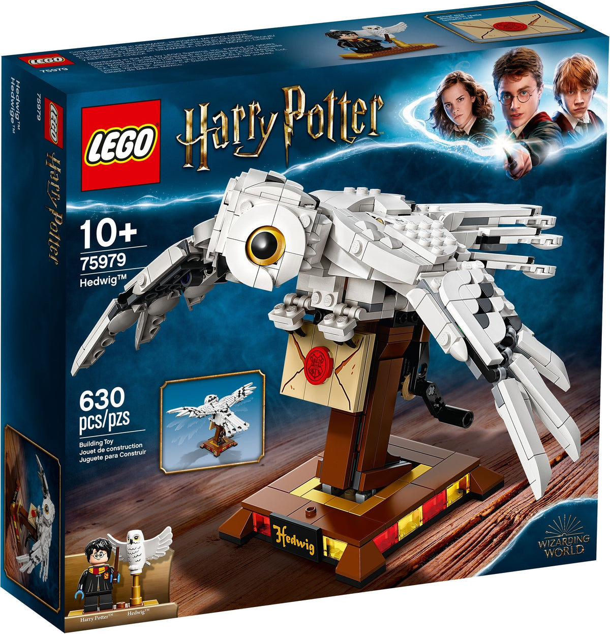 LEGO Harry Potter: Hedwig (75979) - New Sealed - box front