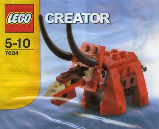 LEGO Creator: Triceratops (7604) - New Sealed - box front