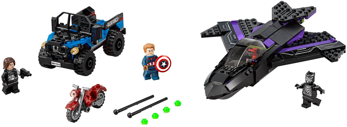 LEGO Super Heroes Marvel: Black Panther Pursuit (76047)