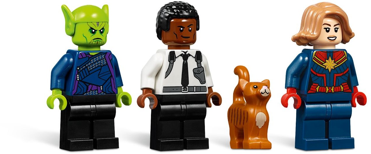 LEGO Super Heroes Marvel: Captain Marvel and The Skrull Attack (76127) - New Sealed - close-up