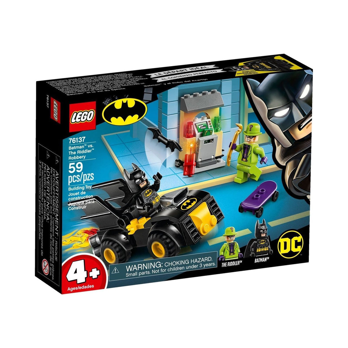 LEGO Super Heroes DC: Batman vs. The Riddler Robbery (76137) - New Sealed - box front