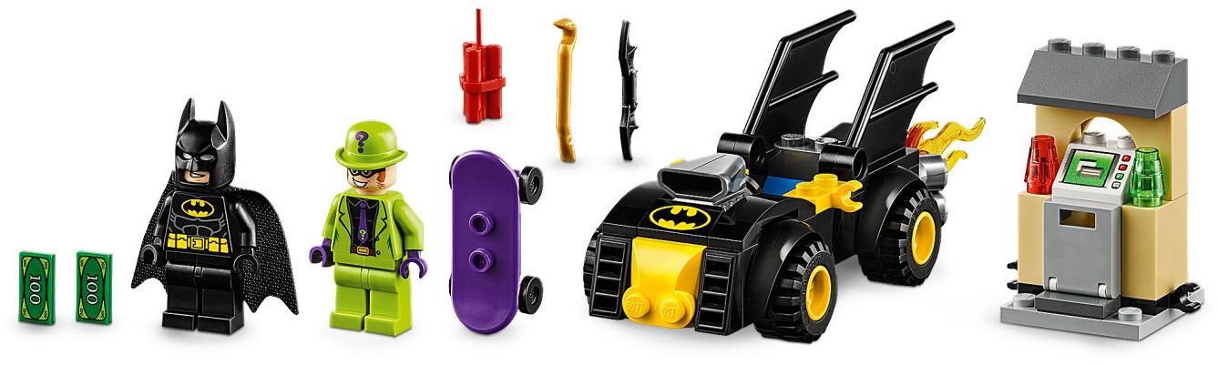 LEGO Super Heroes DC: Batman vs. The Riddler Robbery (76137) - New Sealed - minifigures