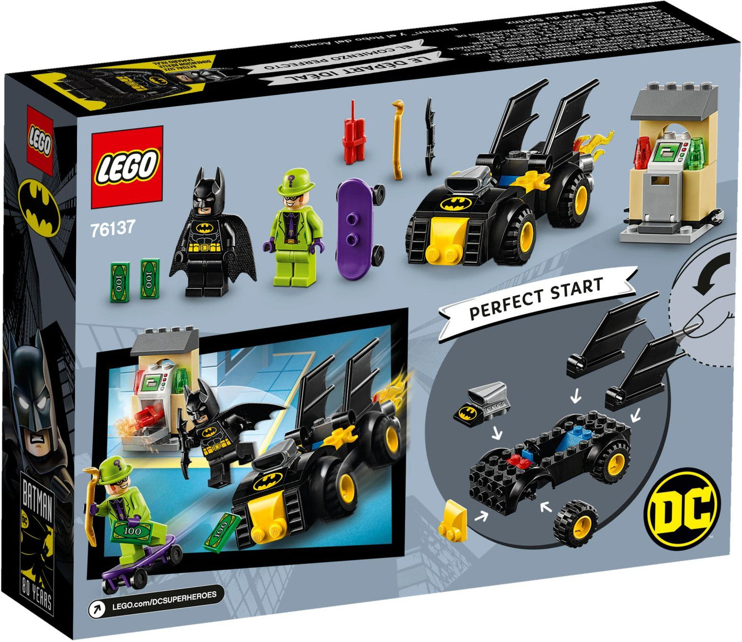 LEGO Super Heroes DC: Batman vs. The Riddler Robbery (76137) - New Sealed - set details