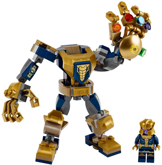 LEGO Super Heroes Marvel: Thanos Mech (76141) - New Sealed - close-up