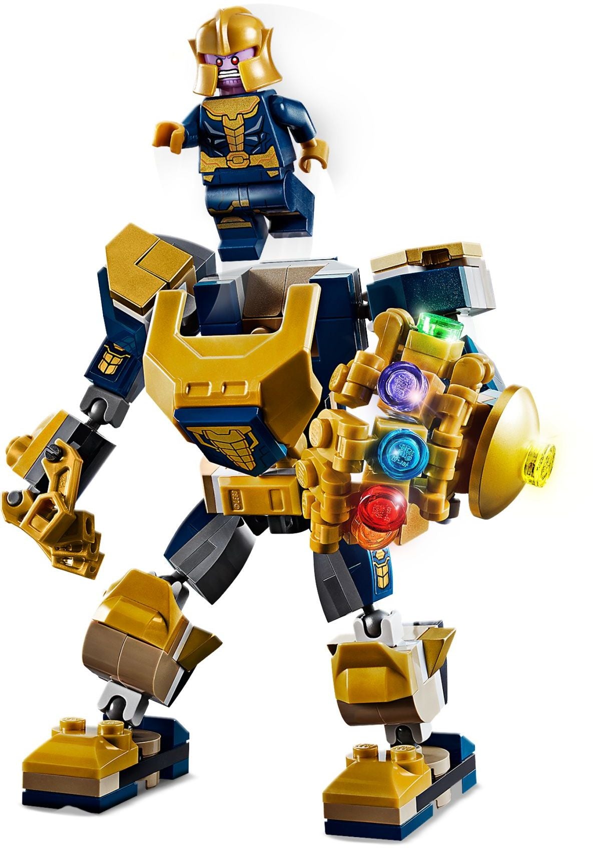 LEGO Super Heroes Marvel: Thanos Mech (76141) - New Sealed - minifigures