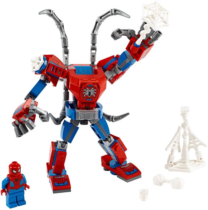 LEGO Super Heroes Marvel: Spider-Man Mech (76146) - New Sealed - close-up