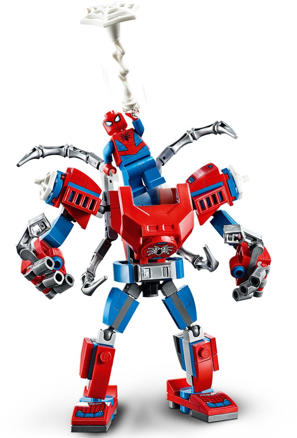 LEGO Super Heroes Marvel: Spider-Man Mech (76146) - New Sealed - minifigures