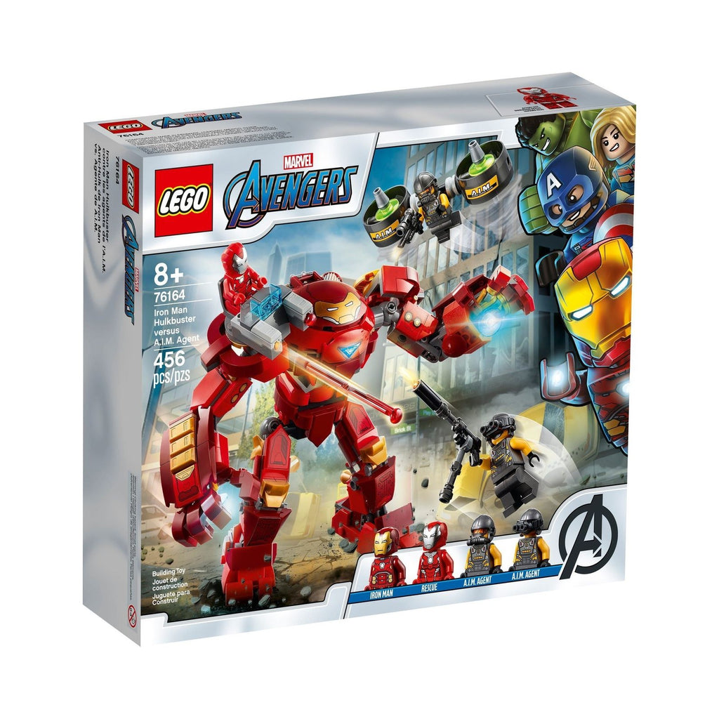 LEGO Marvel Super Heroes: Iron Man Hulkbuster versus A.I.M. Agent (76164) - New Sealed - built set