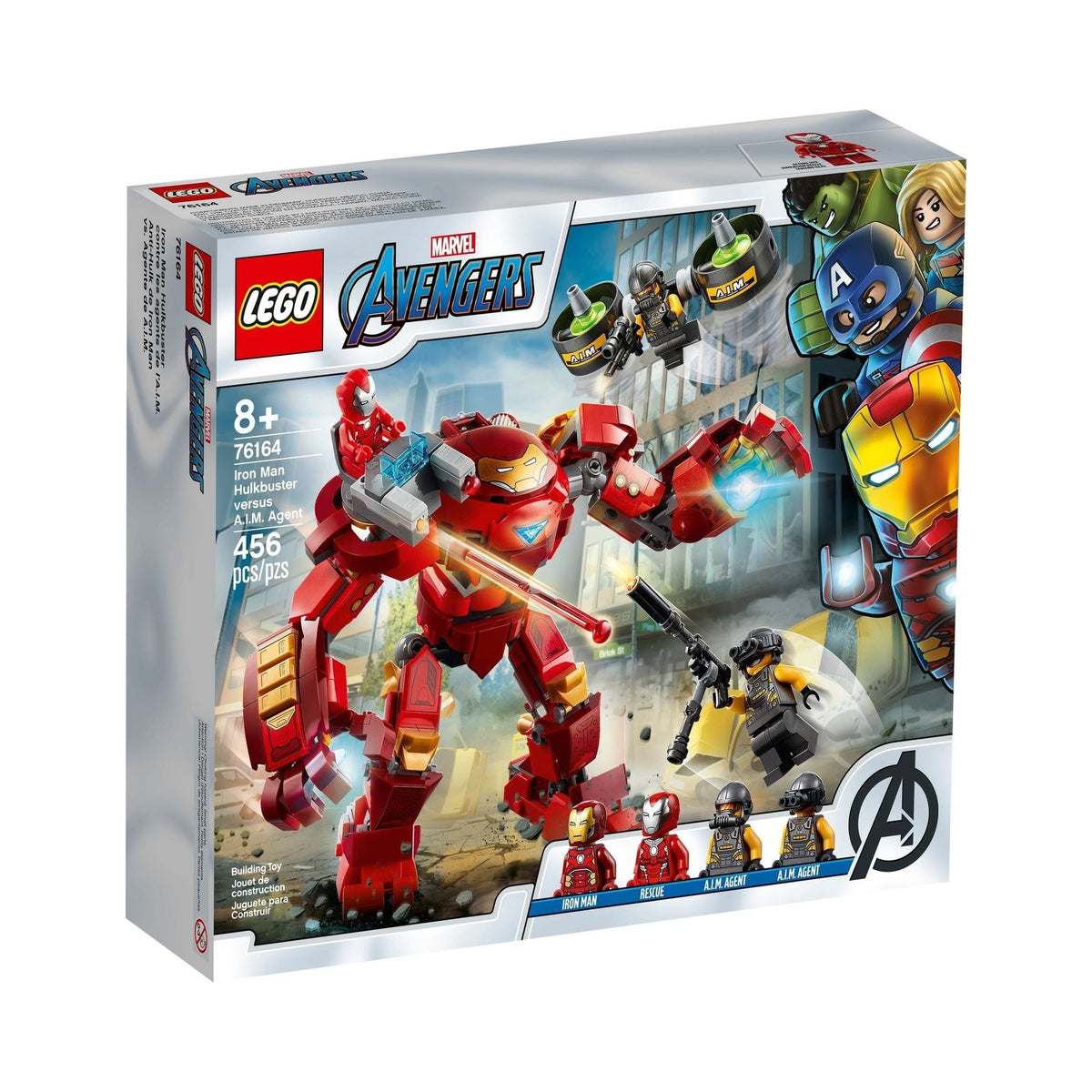 LEGO Marvel Super Heroes: Iron Man Hulkbuster versus A.I.M. Agent (76164) - New Sealed - built set