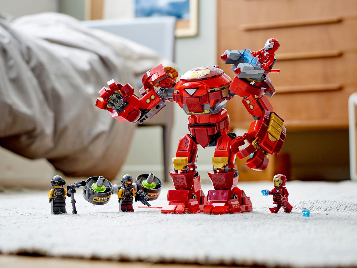LEGO Marvel Super Heroes: Iron Man Hulkbuster versus A.I.M. Agent (76164) - New Sealed - minifigures