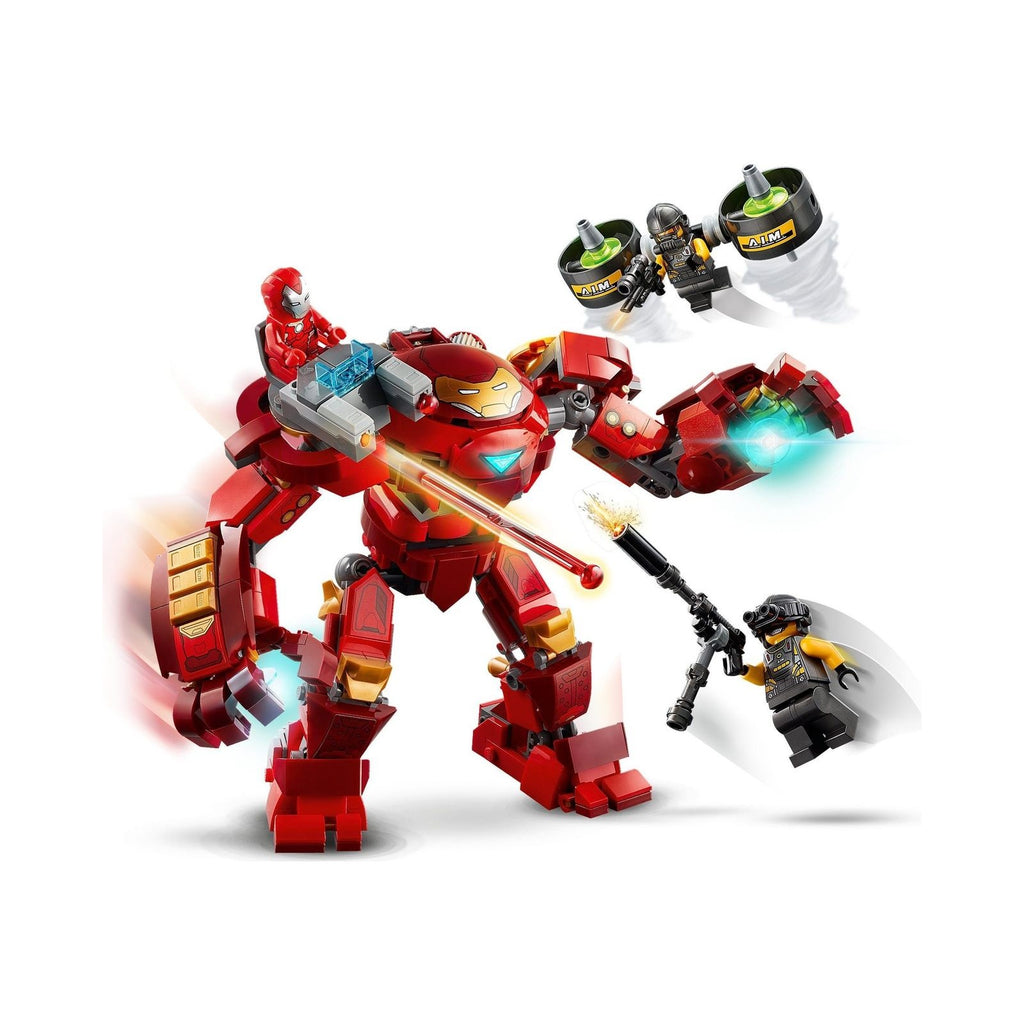 LEGO Marvel Super Heroes: Iron Man Hulkbuster versus A.I.M. Agent (76164) - New Sealed - close-up