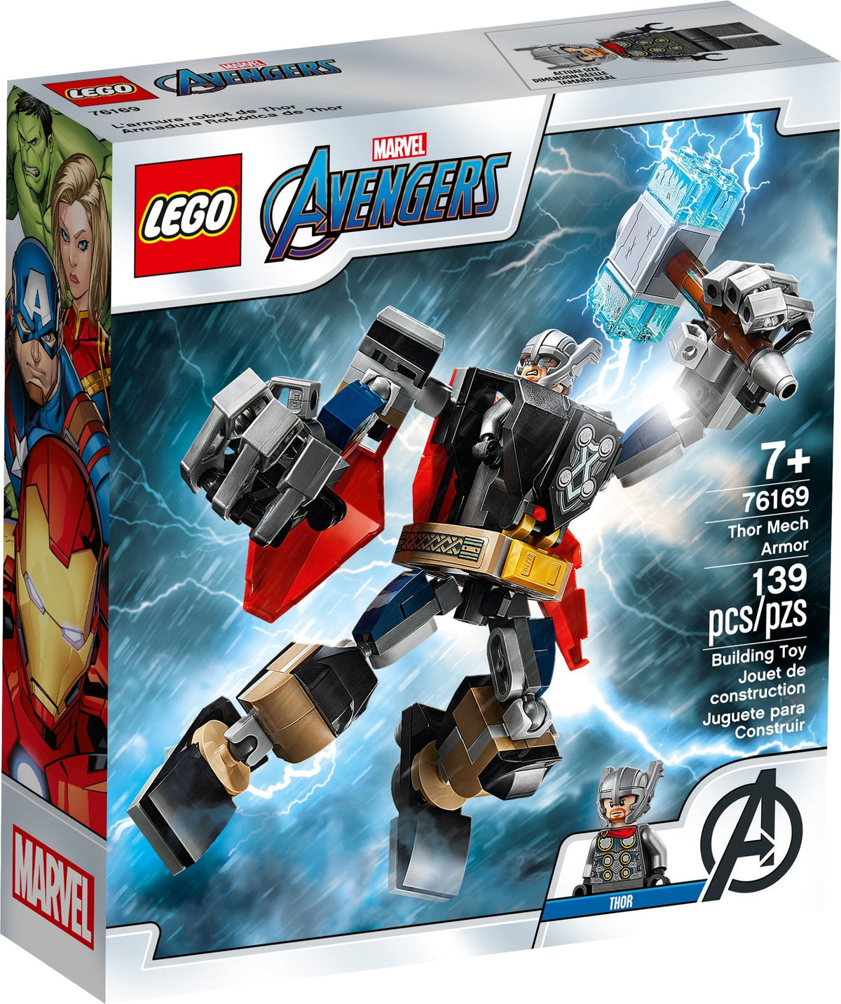 LEGO Super Heroes Marvel: Thor Mech Armor (76169) - New Sealed - box front