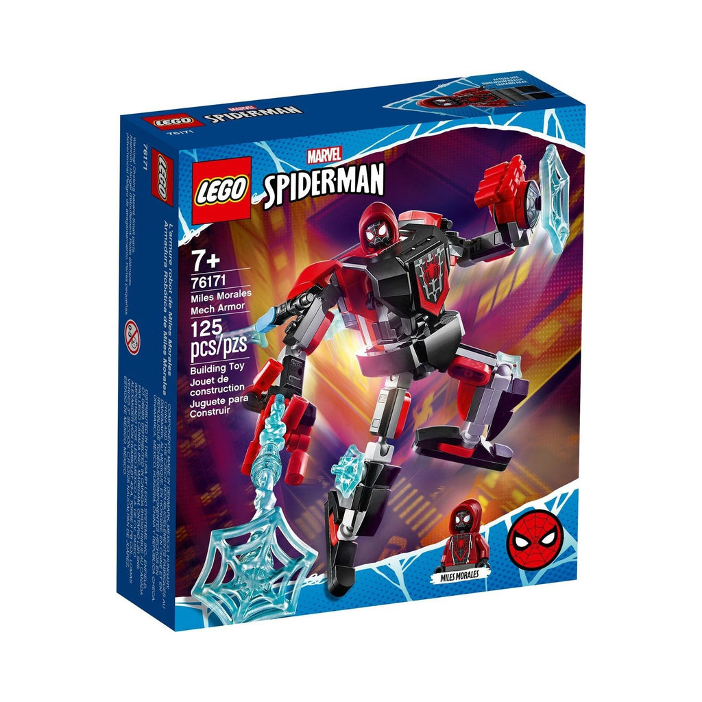 LEGO Super Heroes Marvel: Miles Morales Mech Armor (76171) - New Sealed - box front