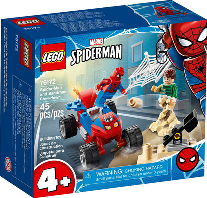 LEGO Super Heroes Marvel: Spider-Man and Sandman Showdown (76172) - New Sealed - box front