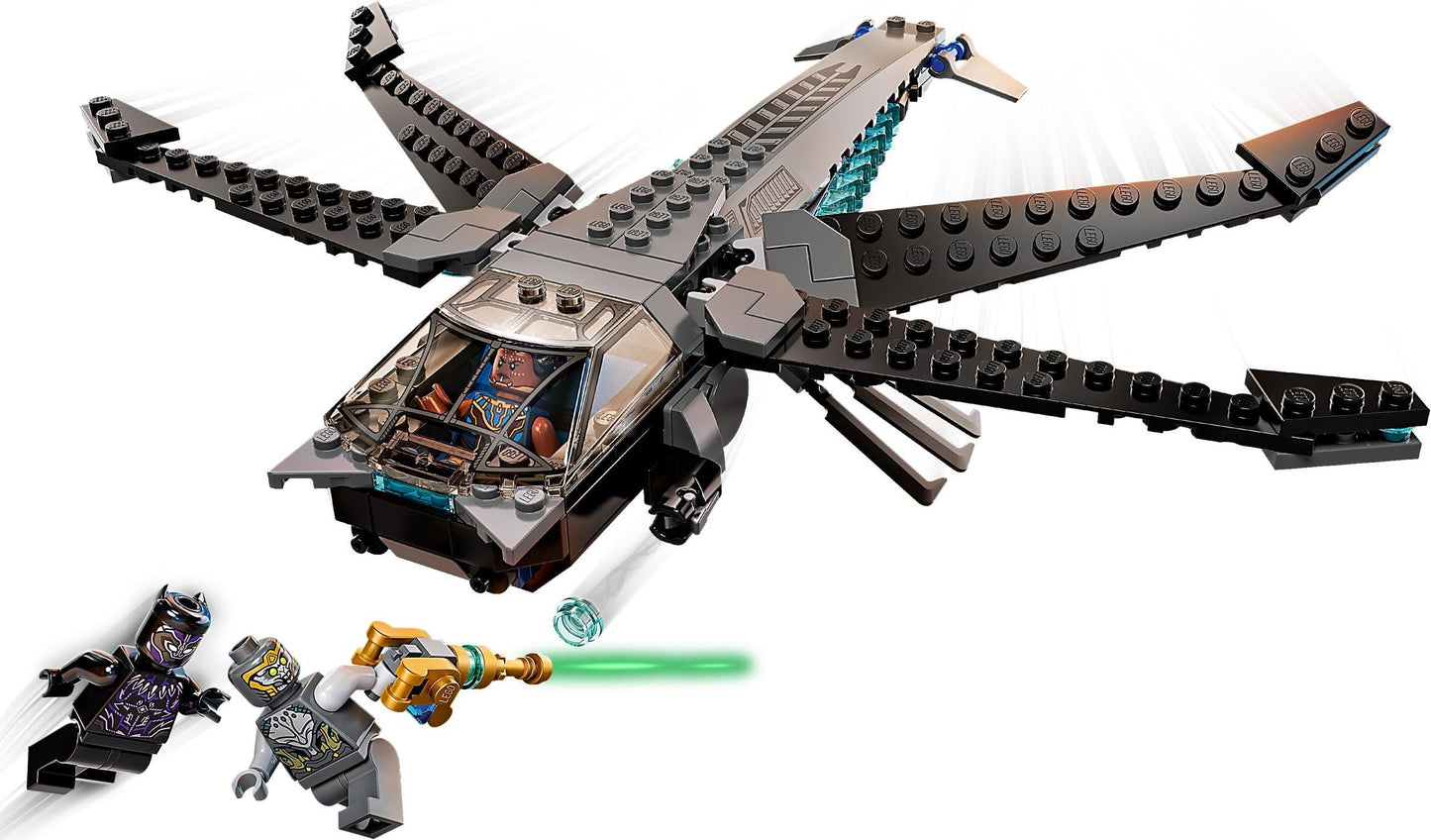 LEGO Marvel Super Heroes: 76186 Super Heroes Black Panther Dragon Flyer (76186) - Complete - minifigures