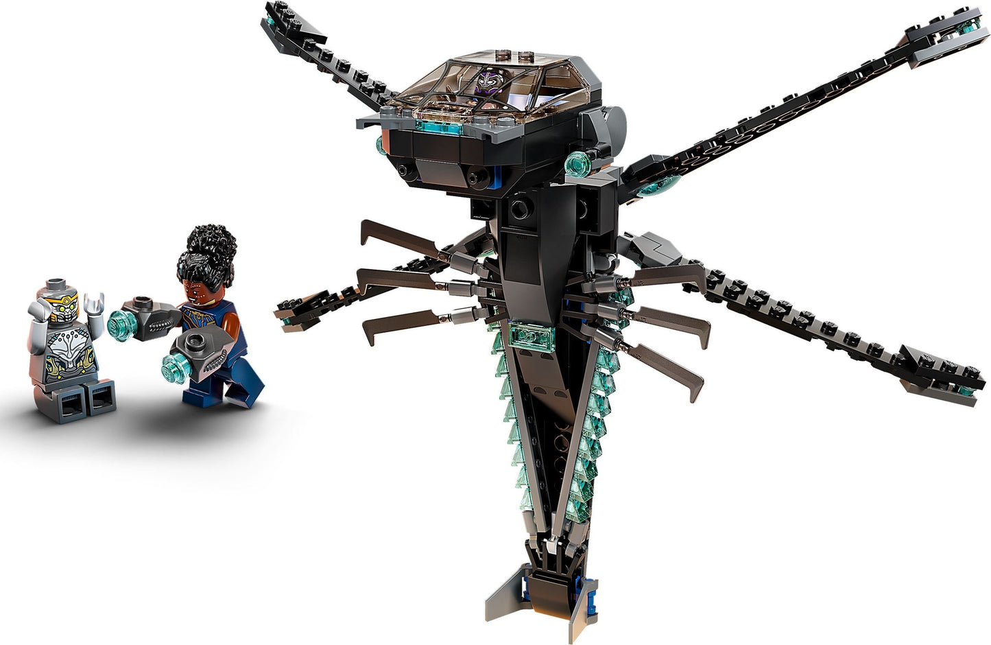 LEGO Marvel Super Heroes: 76186 Super Heroes Black Panther Dragon Flyer (76186) - Complete - set details