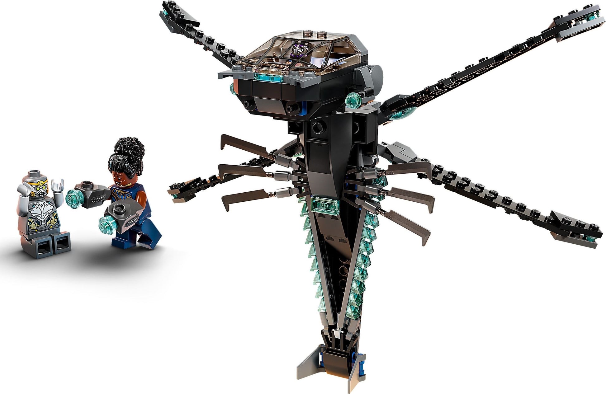 LEGO Marvel Super Heroes: 76186 Super Heroes Black Panther Dragon Flyer (76186) - Complete - set details