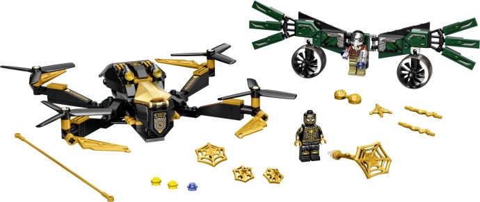 LEGO Super Heroes Marvel: Spider-Man's Drone Duel (76195) - New Sealed - minifigures