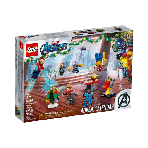 LEGO Advent: Marvel The Avengers Advent Calendar 2021 (76196) - New Sealed - box front
