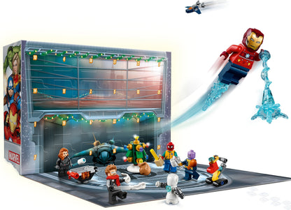 LEGO Advent: Marvel The Avengers Advent Calendar 2021 (76196) - New Sealed - set details