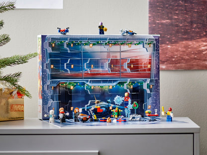 LEGO Advent: Marvel The Avengers Advent Calendar 2021 (76196) - New Sealed - rear view