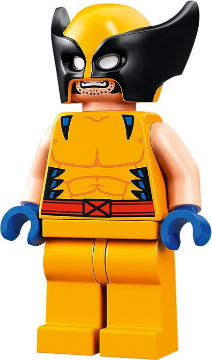 LEGO Marvel Super Heroes: Marvel Wolverine Mech Armor 76202 Building Kit; Collectible Mech and Minifigure for Wolverine Fans Aged 7+ (141 Pieces) (76202) - New Sealed - built set