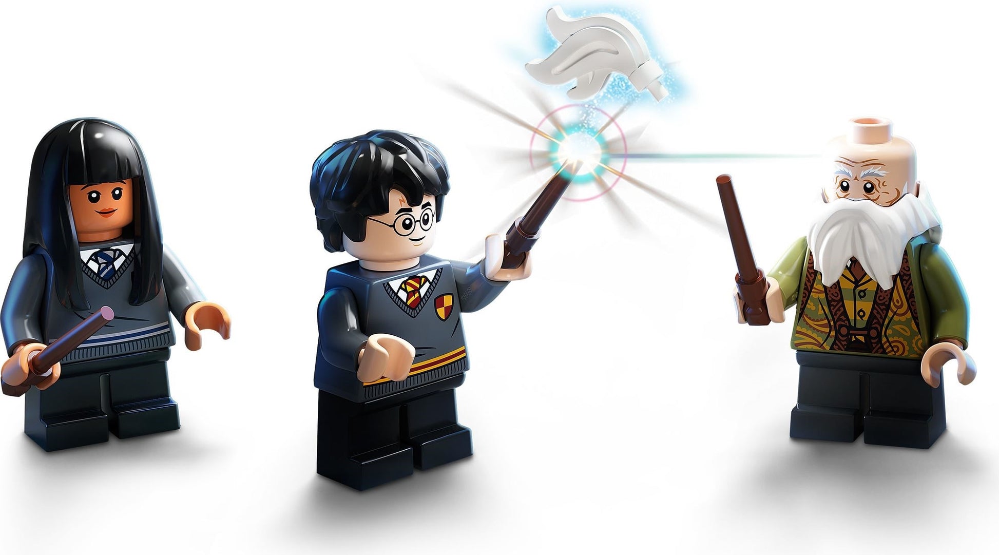 LEGO Harry Potter: 76385 Harry Potter Hogwarts Moment: Charms Class, Collectible Book Toy, Travel Case, Portable Playset (76385) - New Sealed - alternate view