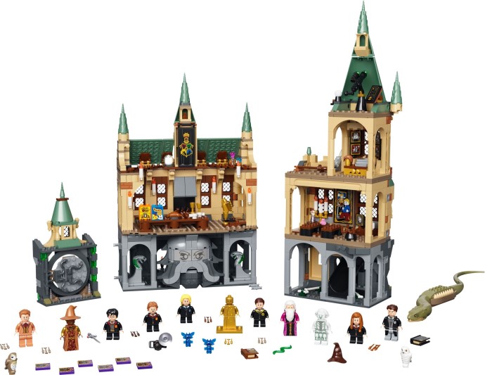 LEGO Harry Potter: Hogwarts Chamber Of Secrets (76389) - New Sealed - play features
