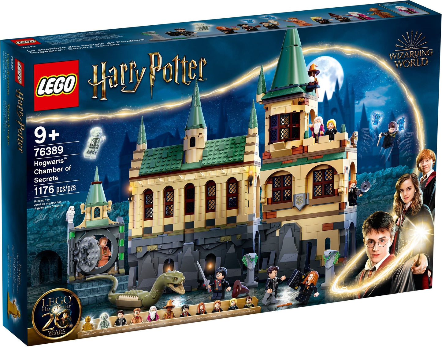 LEGO Harry Potter: Hogwarts Chamber Of Secrets (76389) - New Sealed - box front