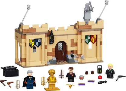 LEGO Harry Potter: Hogwarts: First Flying Lesson (76395) - New Sealed - play features