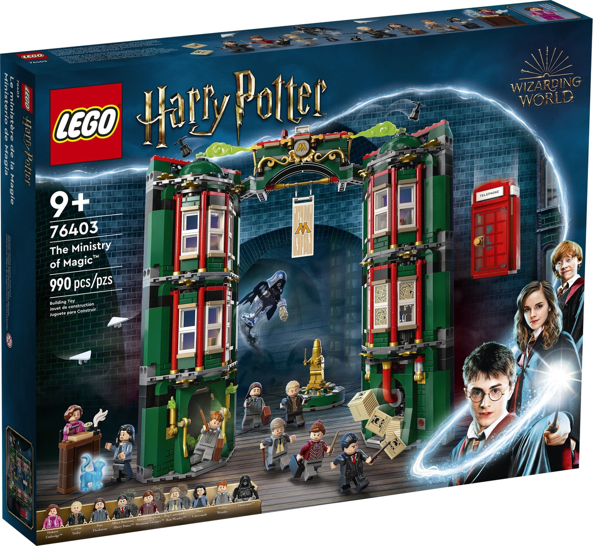 LEGO Harry Potter: The Ministry of Magic (76403) - New Sealed - box front
