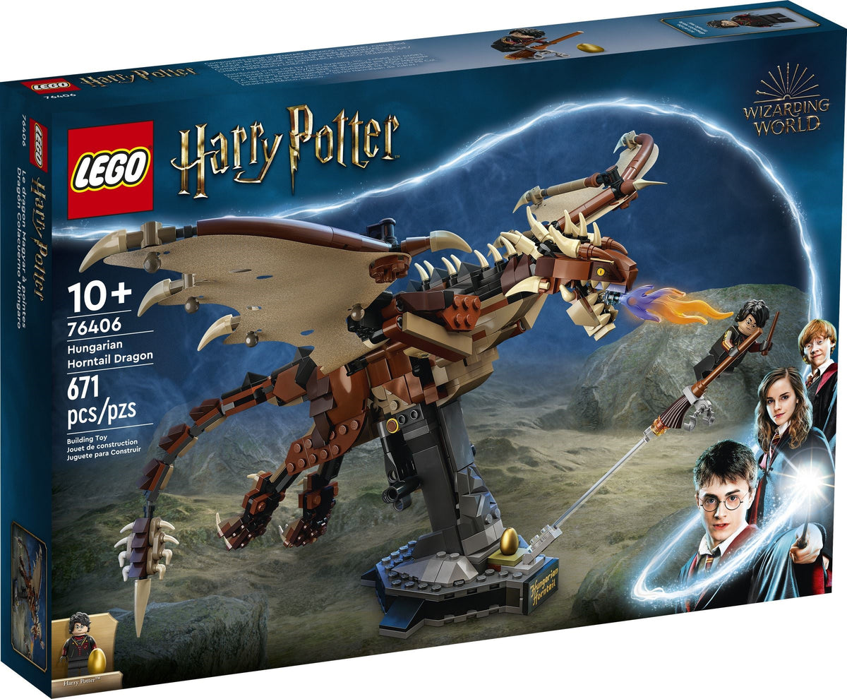 LEGO Harry Potter: Hungarian Horntail Dragon (76406) - New Sealed - box front