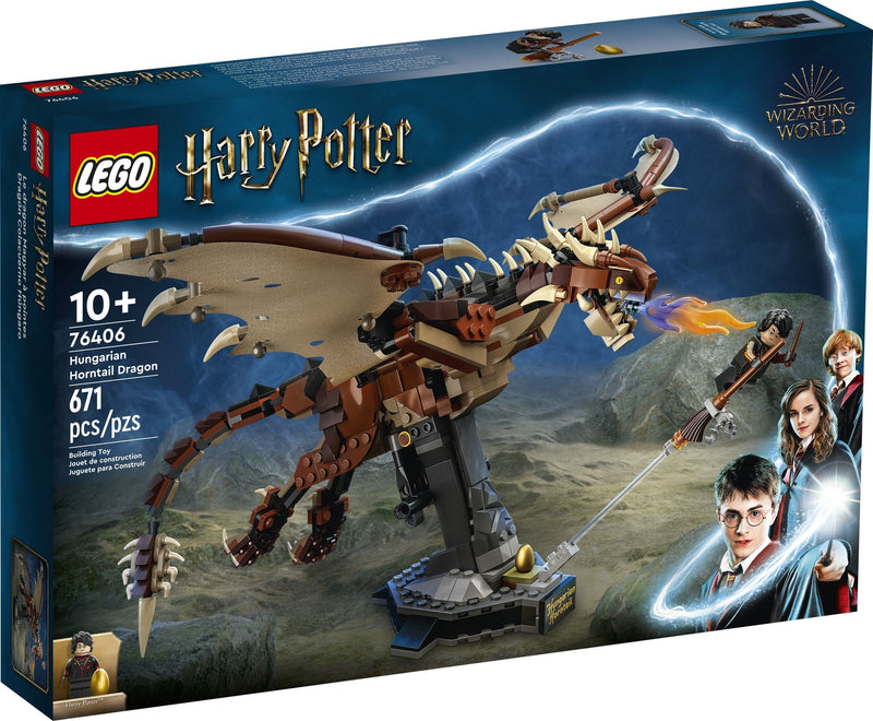 LEGO Harry Potter: Hungarian Horntail Dragon (76406) - New Sealed - box front