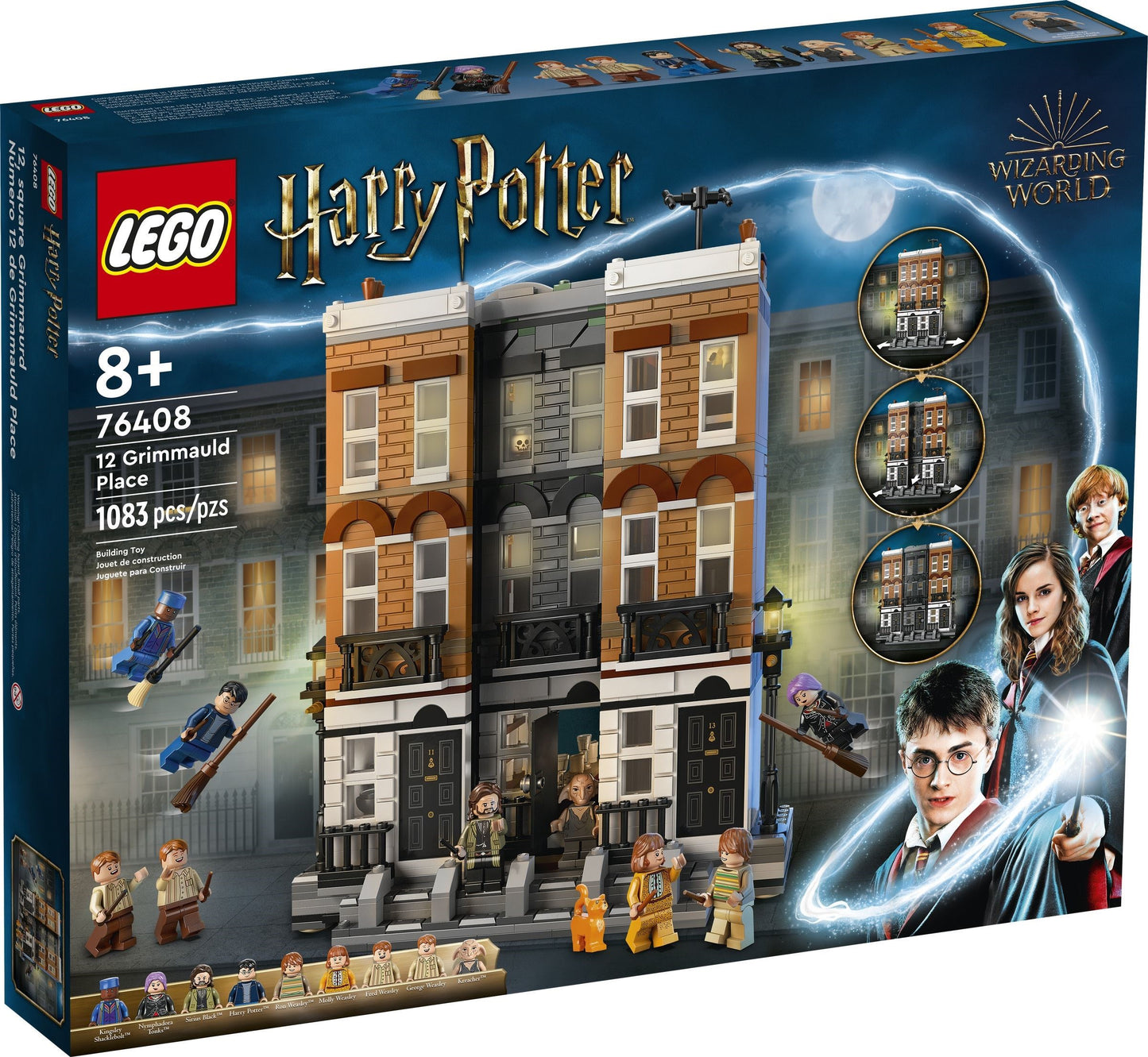 LEGO Harry Potter: 12 Grimmauld Place (76408) - New Sealed - box front